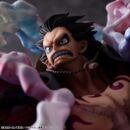 One Piece Portrait.Of.Pirates SA-Maximum PVC Figure Monkey D. Luffy Gear 4 Bounce-Man 10th Limited Ver. 30 cm