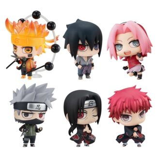Naruto Shippuden ChimiMega Series Mini Figures Mascot Collection 1 6 cm Blind Box Display (6)