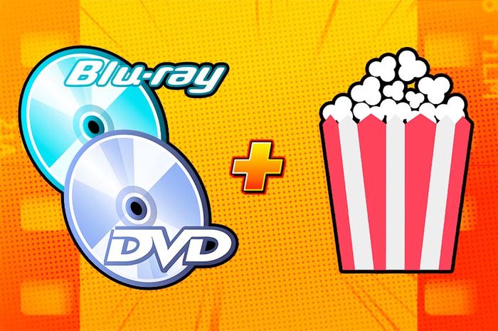 DVDs y Blu-Rays al 25% de descuento ¡Y con palomitas!